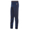 Spodky dlhé detské SENSOR MERINO DOUBLE FACE tmavo modré 130