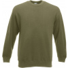 Fruit of the Loom F.O.L. | Premium Set-In Sweat Pánska mikina_16.2154 Farba: classic olive, Veľkosť: L