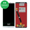 LCD displej + Dotykové sklo Huawei Y9 (2018) FLA-AL10 FLA-AL00 White Aftermarket