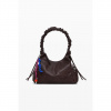 Dámská kabelka DESIGUAL 25WAXPAY 6009 BAG HALF LOGO MONTVILLE CHOCO 6009 BROWN velikost U