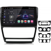 Ossuret 4+32GB Autorádio Škoda Octavia II 2008 – 2013, CarPlay, Android 13, GPS, WiFi, FM, Rámik