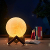 3D LED lampa Mesiac LUNA – nočná lampa s diaľkovým ovládaním