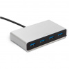 Moshi iLynx 3.0: 4-port USB 3.0 hub - Silver