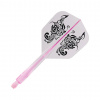 Condor Letky AXE Tribal Butterfly - Small - Long - Clear Pink CN492