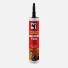DEN BRAVEN Kamnářský tmel, 310 ml, 1200 °C, černý