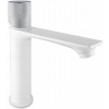 Mexen royo jeden biely chrómový washbasin faucet (Mexen royo jeden biely chrómový washbasin faucet)