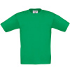 B&C Tričko B&C Exact 190, dětské, krátký rukáv COT01030152065-kelly green Zelená kelly 12-14