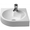 Duravit Architec - Umývadlo, 64x54 cm, bez prepadu, s otvorom na batériu, biela 0448450000