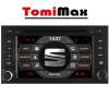 TomiMax Seat Leon Android 14 autorádio s WIFI, GPS, USB, BT HW výbava: 8 Core 4GB+32GB PX HIGH