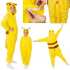 Detské pyžamo typu overal, model Pikachu, veľkosť 120-130 cm Springos