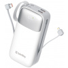 COLORWAY COLORWAY powerbanka/ 30 000mAh/ 1x USB QC3.0/ USB-C/ Lightning/ 22,5W/ Bílá