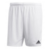 Detská košeľa - Krátke nohavice adidas 140 biely, čierny (Adidas Junior Parma Sports Shorts White 140)