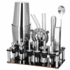 Barmanská súprava - 14 prvkov - shaker 600/700 ml + stojan - nerez