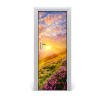 Fototapeta na dvere samolepiace západ slnka hory 75x205