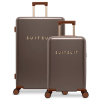 Sada cestovních kufrů SUITSUIT® Serenity Chocolate Brown 2 ks - hnědá - 91 / 32 L