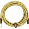 Fender Deluxe Series Instrument Cable, Straight/Straight, 15', Tweed