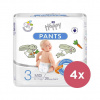 4x BELLA HAPPY Pants Nohavičky plienkové jednorazové 3 Midi (6-11 kg) 26 ks VP-F173665