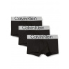 Pánske boxerky Calvin Klein NB3074 3 PACK S Čierna