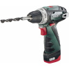 Metabo PowerMaxx BS aku vrtací šroubovák, 10.8 V, 2.0 Ah Li-Ion vč. 2x aku, vč. nabíječky, kufřík, 600080500