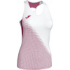 Joma Dámske tréningové tielko AURORA WHITE-FUCHSIA SLEEVELESS WOMAN Veľkosť: XXL