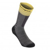 Alpinestars Drop 19 ponožky - Mid Gray/Yellow M