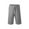 MALFINI COMFY 611 / Pánske šortky - tmavosivý melír XXXL