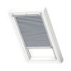 Plisé roleta na strešné okno VELUX na solárny pohon FSC C04 1163K sivá