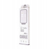 Kábel Usams USB - USB typ C 1 m biely