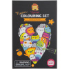 Tiger Tribe Neon Colouring Set - Glow Friends uni