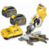 DeWALT Náradie - 54V AKU pokosová píla 216 mm, 2x aku 6,0 Ah XR, nabíjačka DCS777T2