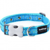 Obojok RD 15 mm x 24-37 cm - Bumble Bee Turquoise