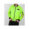 ALPHA INDUSTRIES BUNDA MA-1 NEON YELLOW M