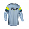 Dres FLY RACING Kinetic Prix (sivá/hi-vis) M