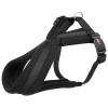 Nylonový postroj PREMIUM podšitý - čierna S-M:hrudník:40-70cm/20mm
