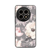 Lesklý kryt Mobiwear Glossy - OnePlus 13 - G034G - Květy na šedém pozadí (Prémiové lesklé pouzdro, obal, kryt Mobiwear Glossy na mobil OnePlus 13 - G034G - Květy na šedém pozadí, materiál Plast + TPU