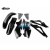 UFO Súprava plastov Husqvarna TC250+TC450+TC510 + TE250+TE450+TE510 / 06 - farba čierna