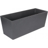 Plastkon Florence Stone dekoratívny kvetináč 50 cm antracitová