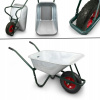 Záhradný fúrik TROLLEY pozinkovaný + ČIERNY celý kruh (Záhradný fúrik TROLLEY pozinkovaný + ČIERNY celý kruh)