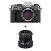Fujifilm X-T50 Charcoal silver + XF23mm F2