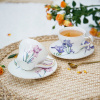 Britský retro šálku kávy a set s (Britský retro šálku kávy a set s)