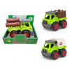 Wiky Auto skrutkovacie pracovné stroje 13cm - smetiarske auto