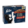 Felix Deliciously sliced lahodný výber v želé, hovädzie, kura, kačka, morka 12 x 80 g