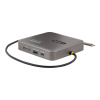 StarTech.com 102B-USBC-MULTIPORT dokovacia stanica a replikátor portov Kábel USB 3.2 Gen 2 (3.1 Gen 2) Type-C Šedá (102B-USBC-MULTIPORT)