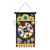 Magnetický terč Zábavný park Fun Fair Magnetic Dart Game Janod obojstranný so 6 magnetickými šípkami od 4 rokov