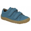 Barefoot poltopánky Froddo kožené G31300240-1 suchý zips s vysokým priehlavkom, veľkosť 29