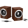 GENIUS repro SP-HF280, 2.0, 6W, USB napájení, 3,5mm jack, dřevěné, hnědé 31730028400