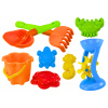 Lean Toys Súprava do piesku 9 ks.