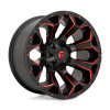 Fuel D787 ASSAULT disk 22x10 5x114.3/5x127 78.1 ET-18, Matte black