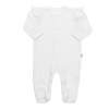 Dojčenský bavlnený overal New Baby Practical biely dievča - Biela - 92 (18–24m)