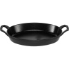 Staub Specialities Auflaufform Gussweisen, schwarz 28 cm oval